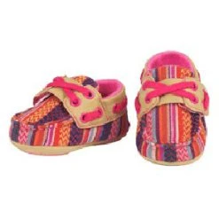 M&F Western Products Blazin' Roxx Pink Serape Riley Baby Bucker