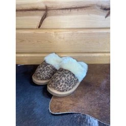 Corkys Footwear Inc Corkys Leopard Snooze Slipper